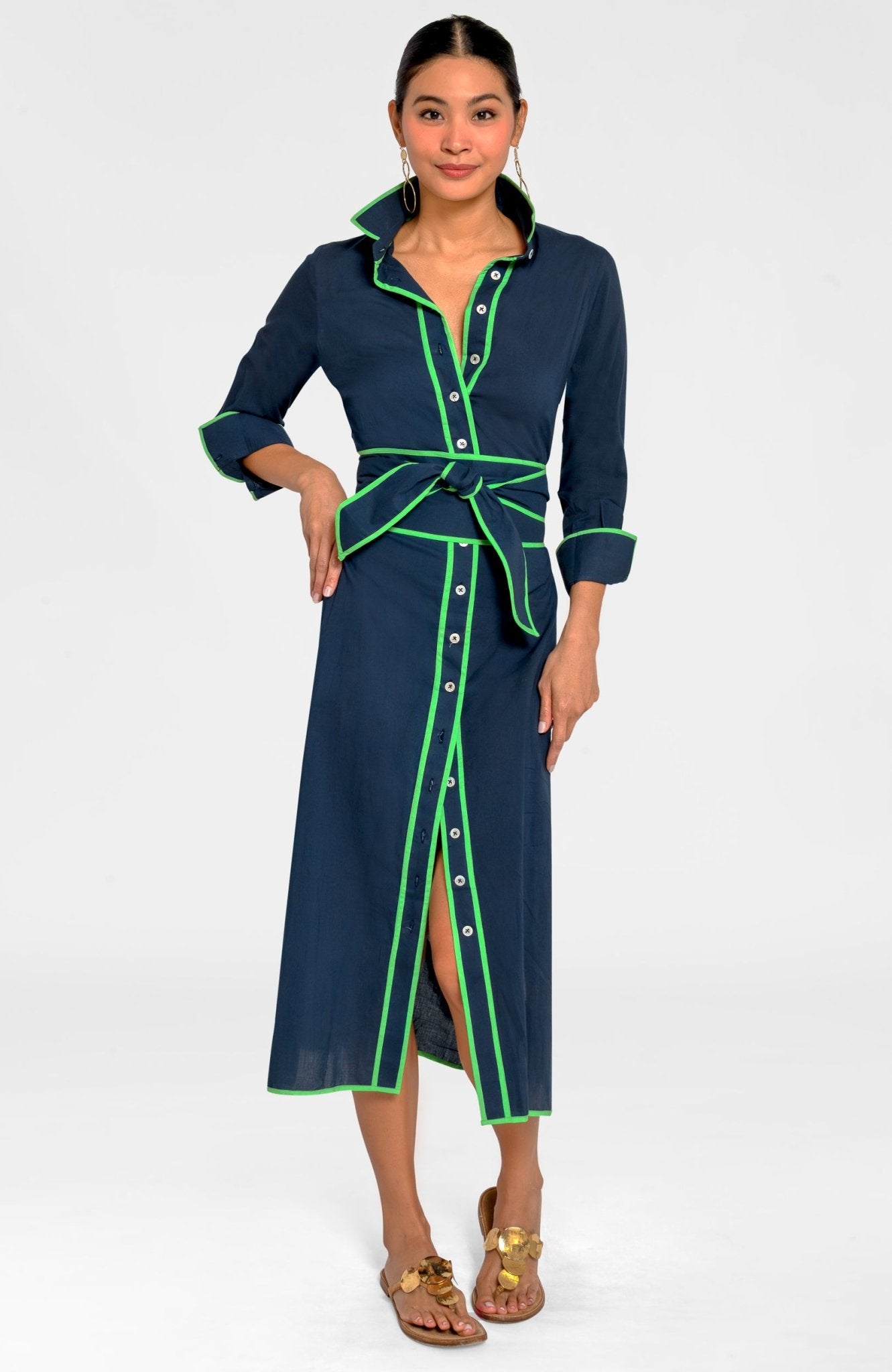 gretchen scott shirt dress Twist & Shout Dress
