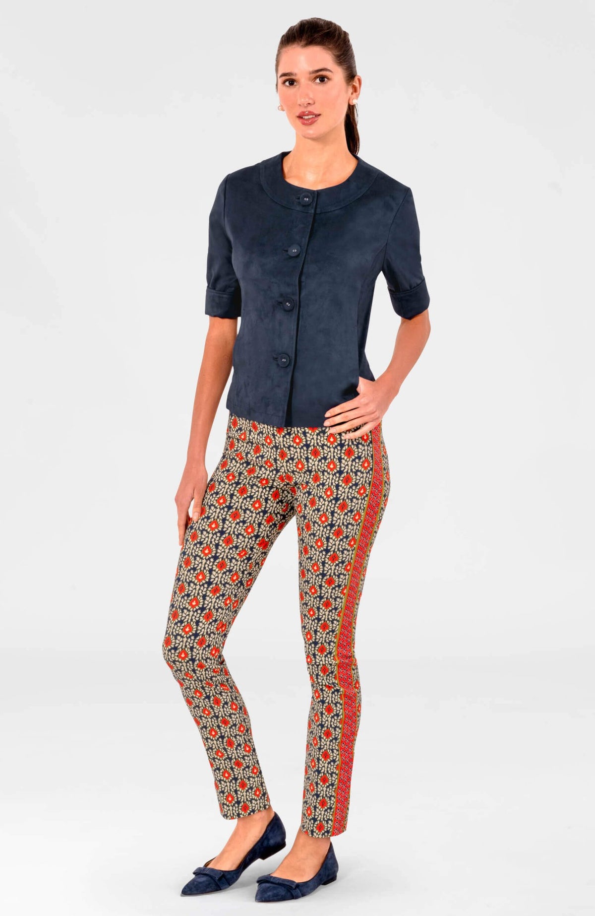 Short Stop Jacket - Ultra Suede Navy