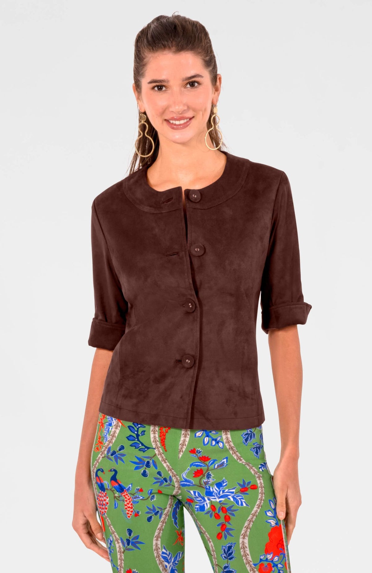 Short Stop Jacket - Ultra Suede Espresso