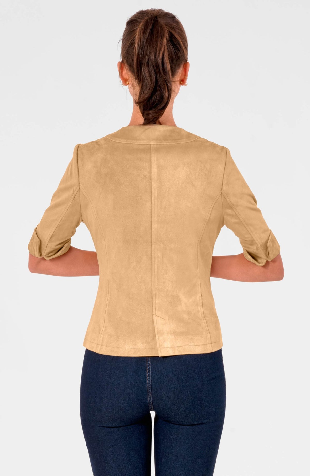 Short Stop Jacket - Ultra Suede Khaki