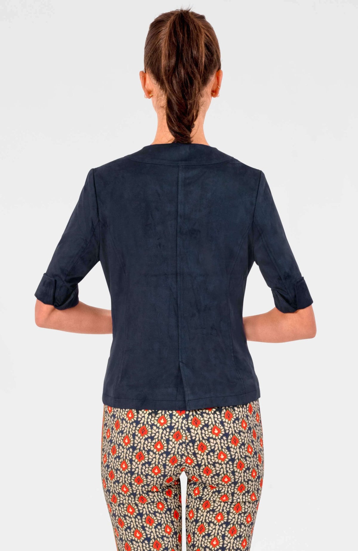 Short Stop Jacket - Ultra Suede Navy