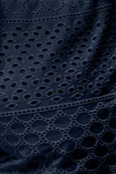 Shorty Short - Roadrunner Eyelet - Final Sale Navy