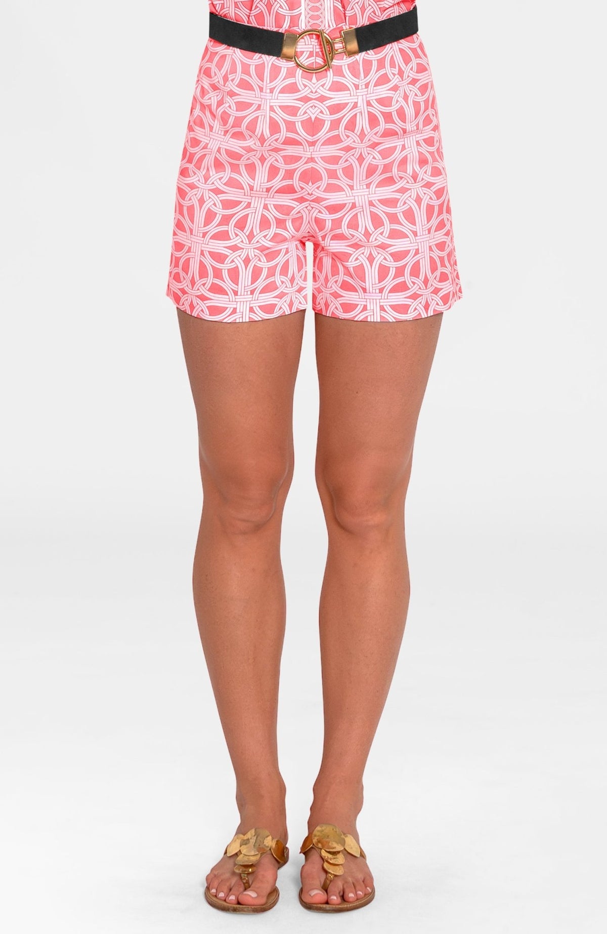 Shorty Shorts - Ring Toss Melon