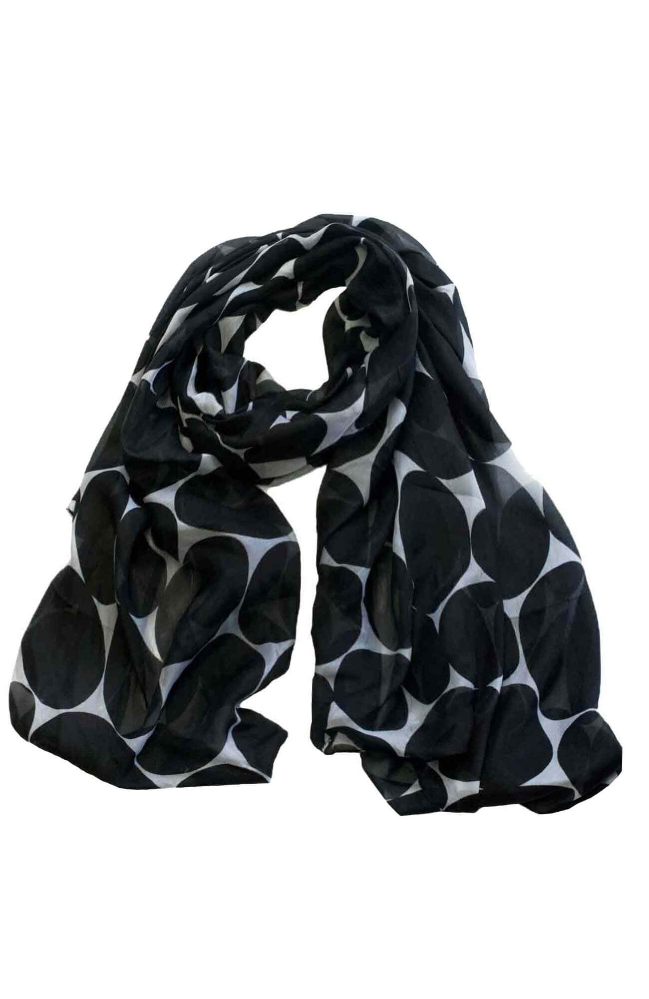 Silk Scarf - Polka Dot