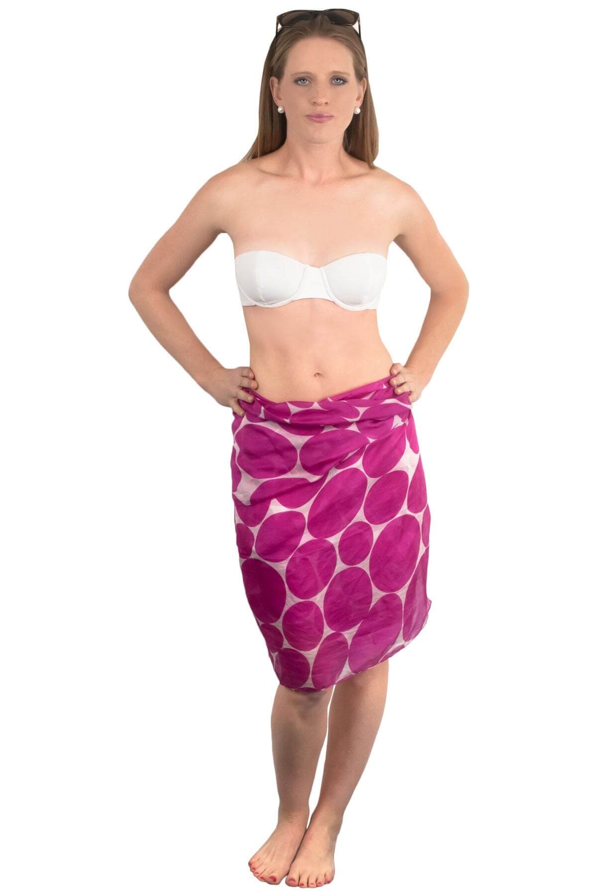 Silk Scarf - Polka Dot