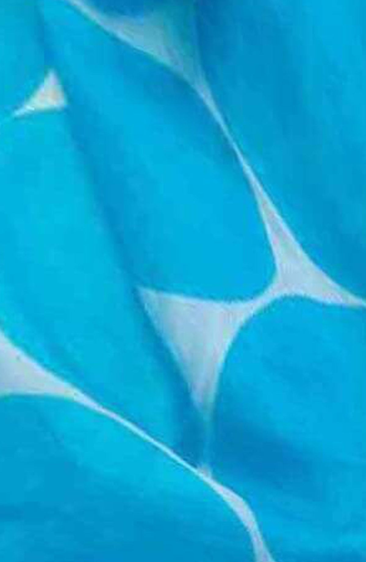 Silk Scarf - Polka Dot Blue One Size