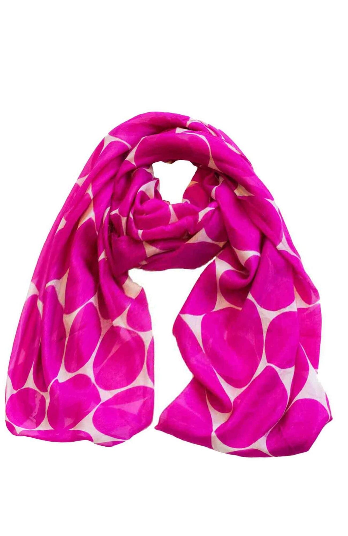 Silk Scarf - Polka Dot