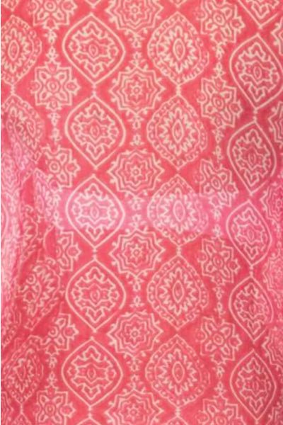Silk Tunic - Easy Breezy Pink Orange