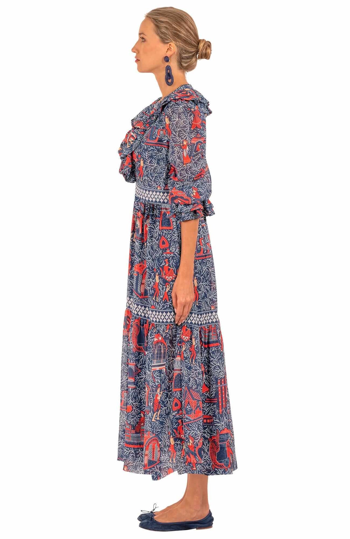 Sitting Pretty Dress - Palanquin Party - Final Sale Navy