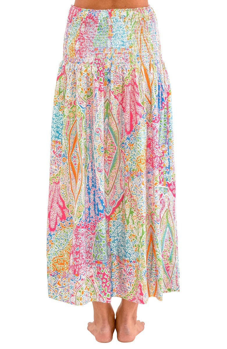 Haight Ashbury Skirt - Grand Bazaar Brights One Size