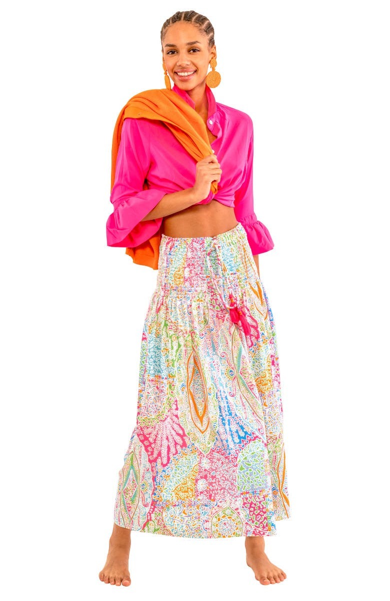 Haight Ashbury Skirt - Grand Bazzar Brights One Size