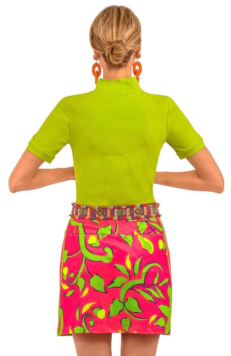 Skippy Skort - Full Bloom - Final Sale Pink