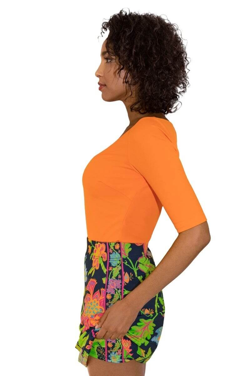 Skippy Skort - Glorious - Final Sale Navy Multi