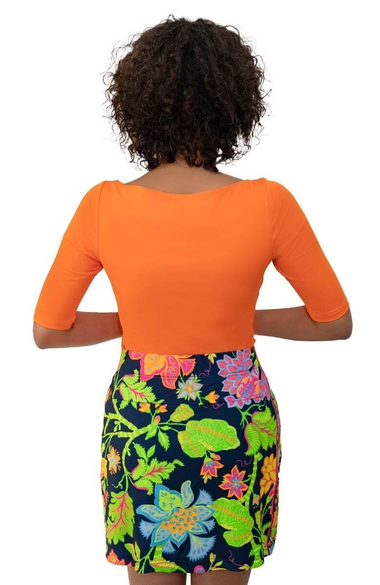 Skippy Skort - Glorious - Final Sale Navy Multi