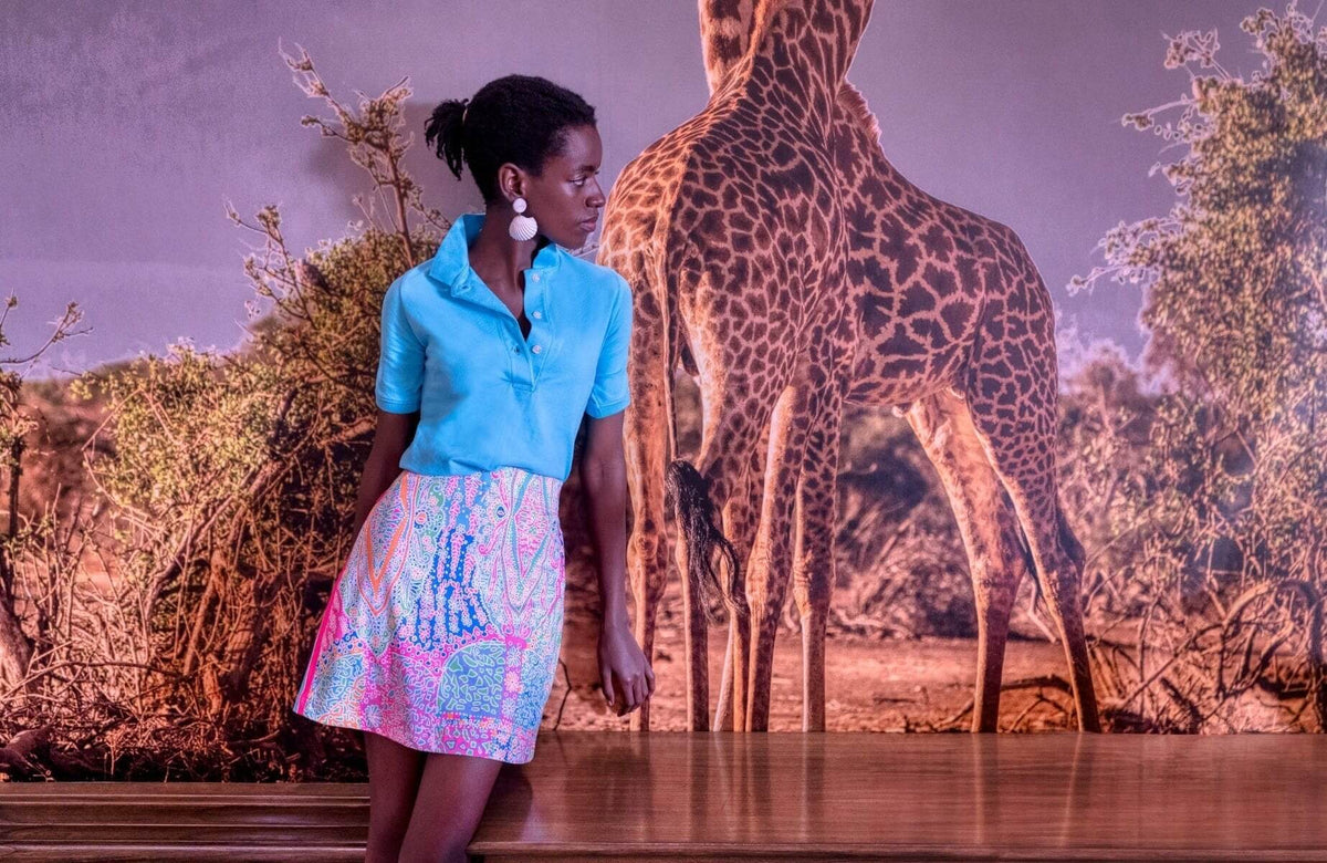 Skippy Skort - Grand Bazaar Brights