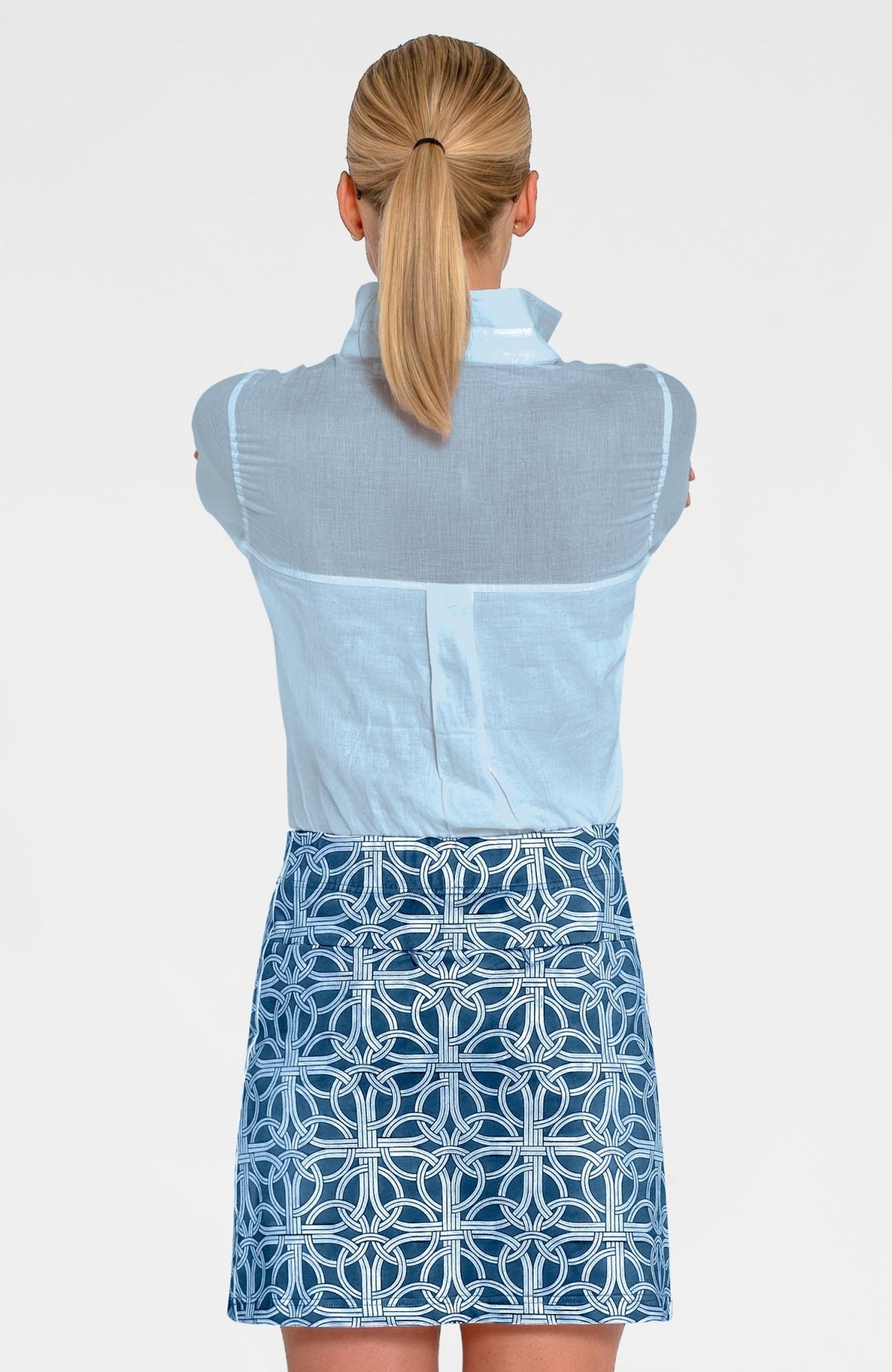 Skippy Skort - Ring Toss Navy