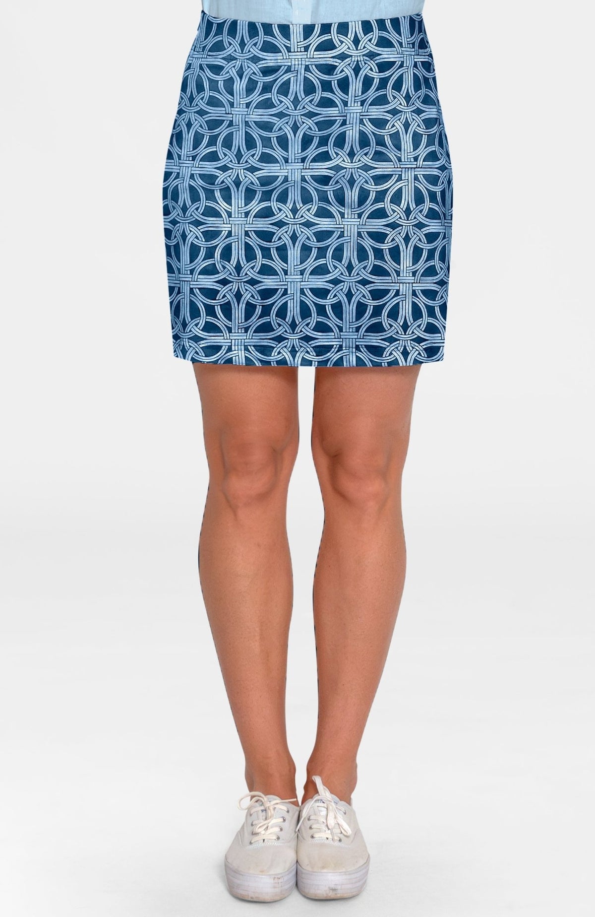 Skippy Skort - Ring Toss Navy