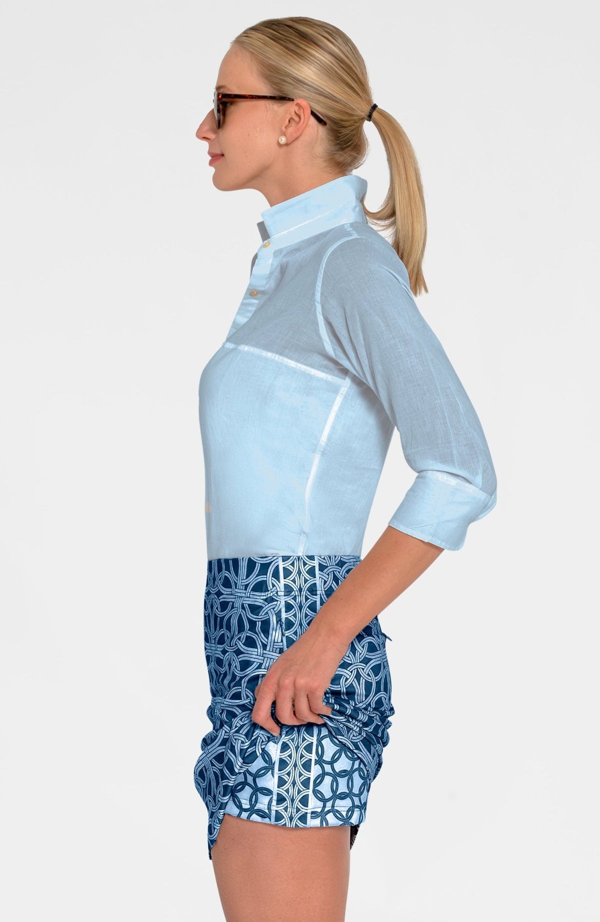 Skippy Skort - Ring Toss Navy