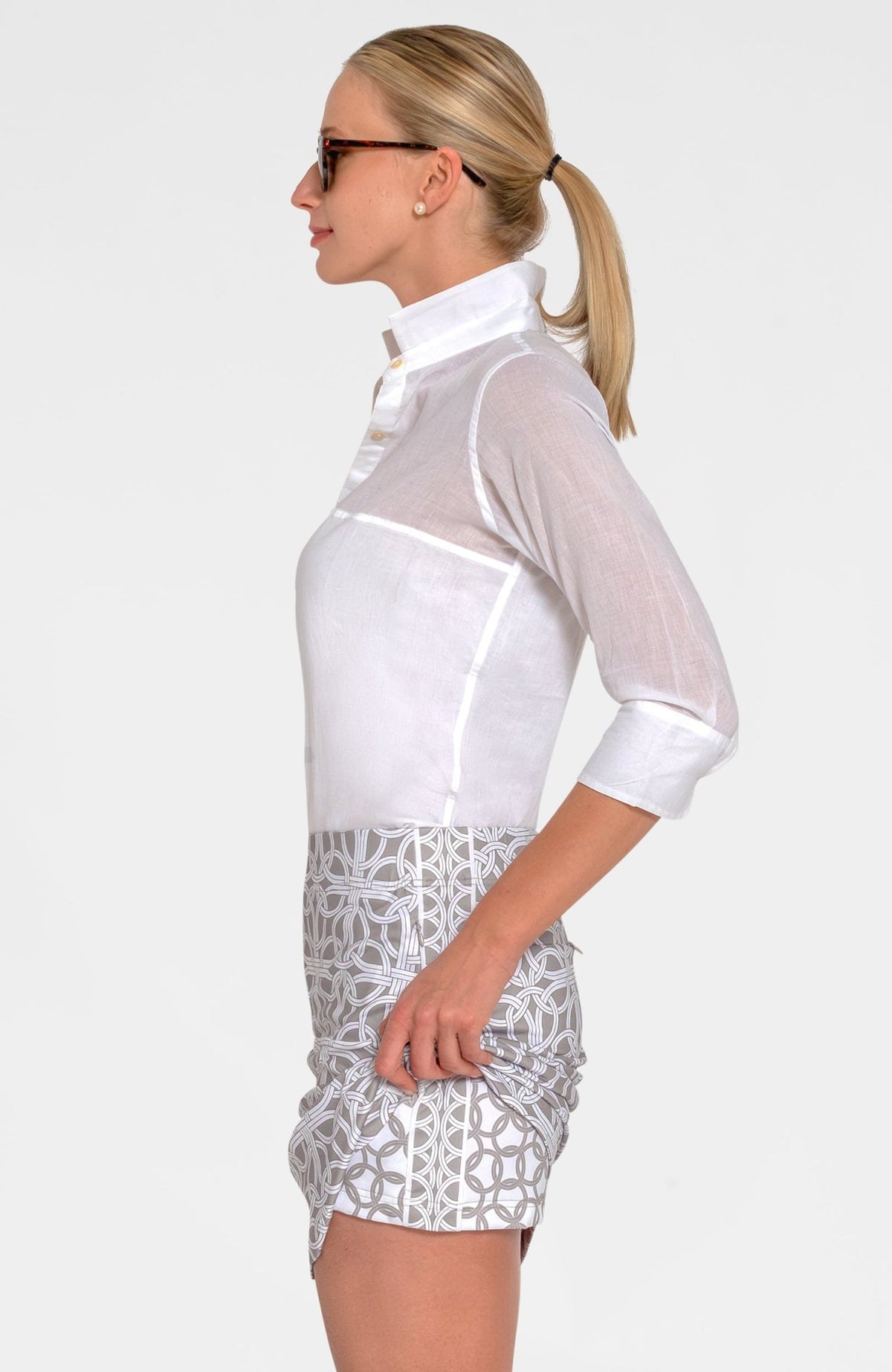 Skippy Skort - Ring Toss Khaki