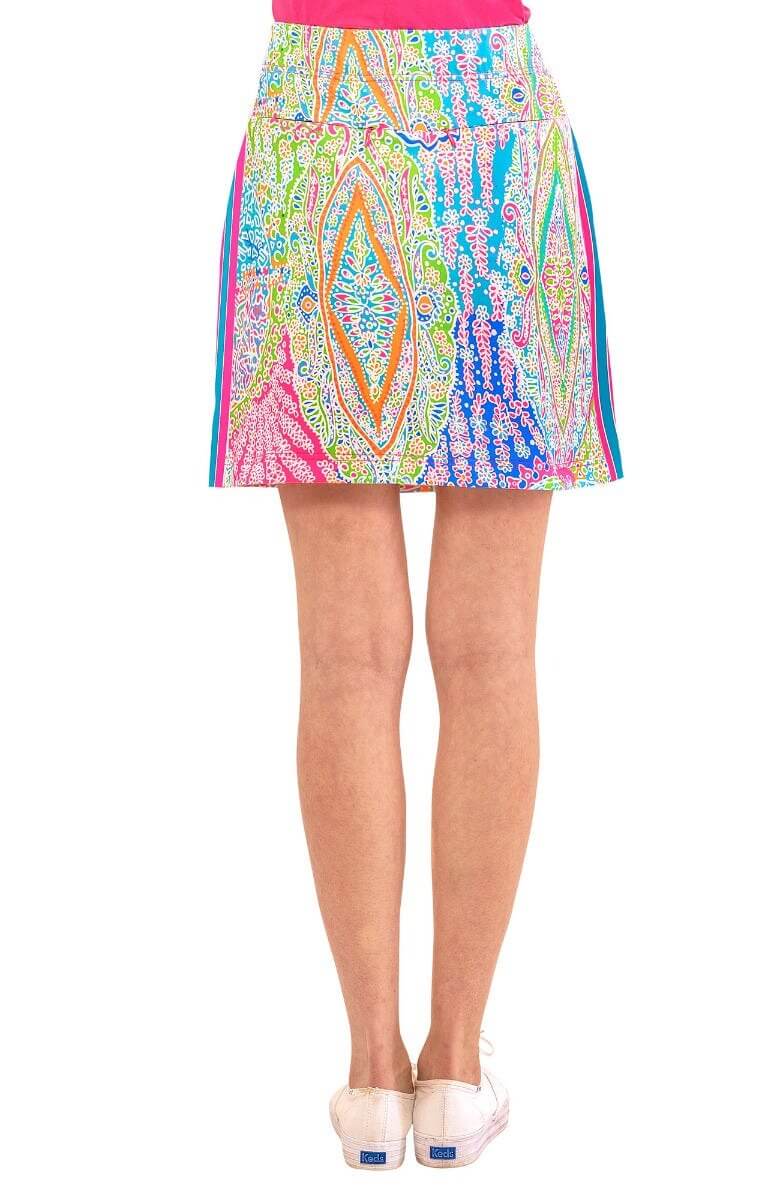 Jersey Skippy Skort - Grand Bazaar Brights