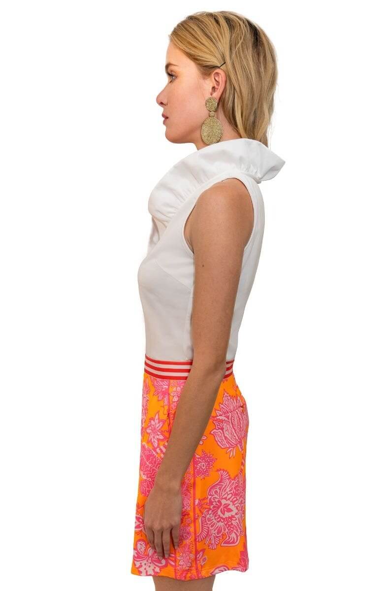 Skippy Skort - Glorious - Final Sale Orange Pink