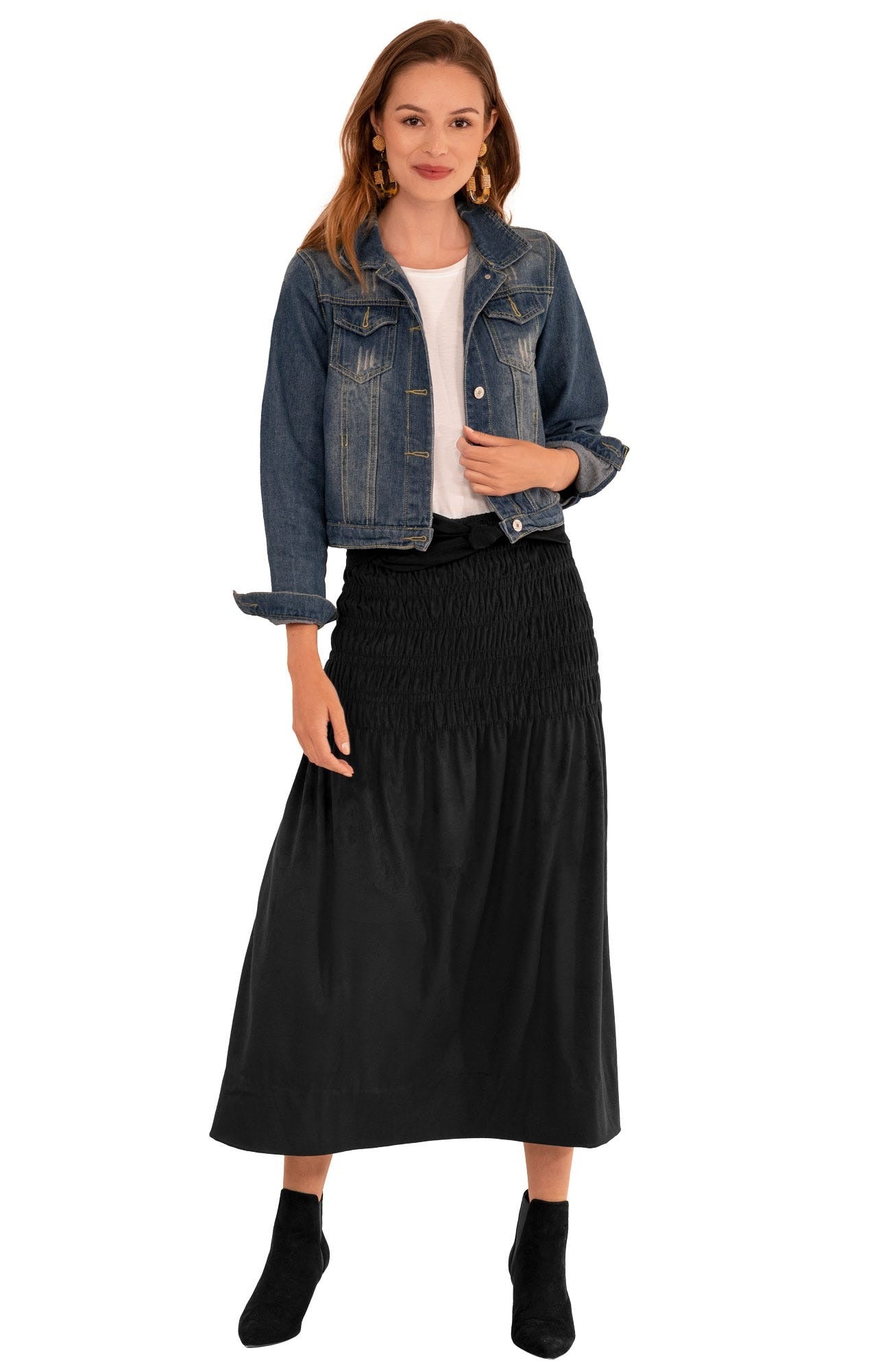 3 - 4 - 1 Skirt/Dress - Ultra Suede - Final Sale