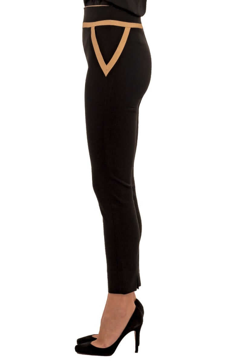 Slick Slax Gripeless Pull On Pants - Final Sale Black Khaki