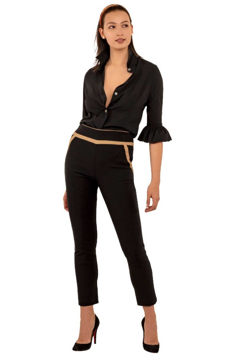 Slick Slax Gripeless Pull On Pants - Final Sale Black Khaki