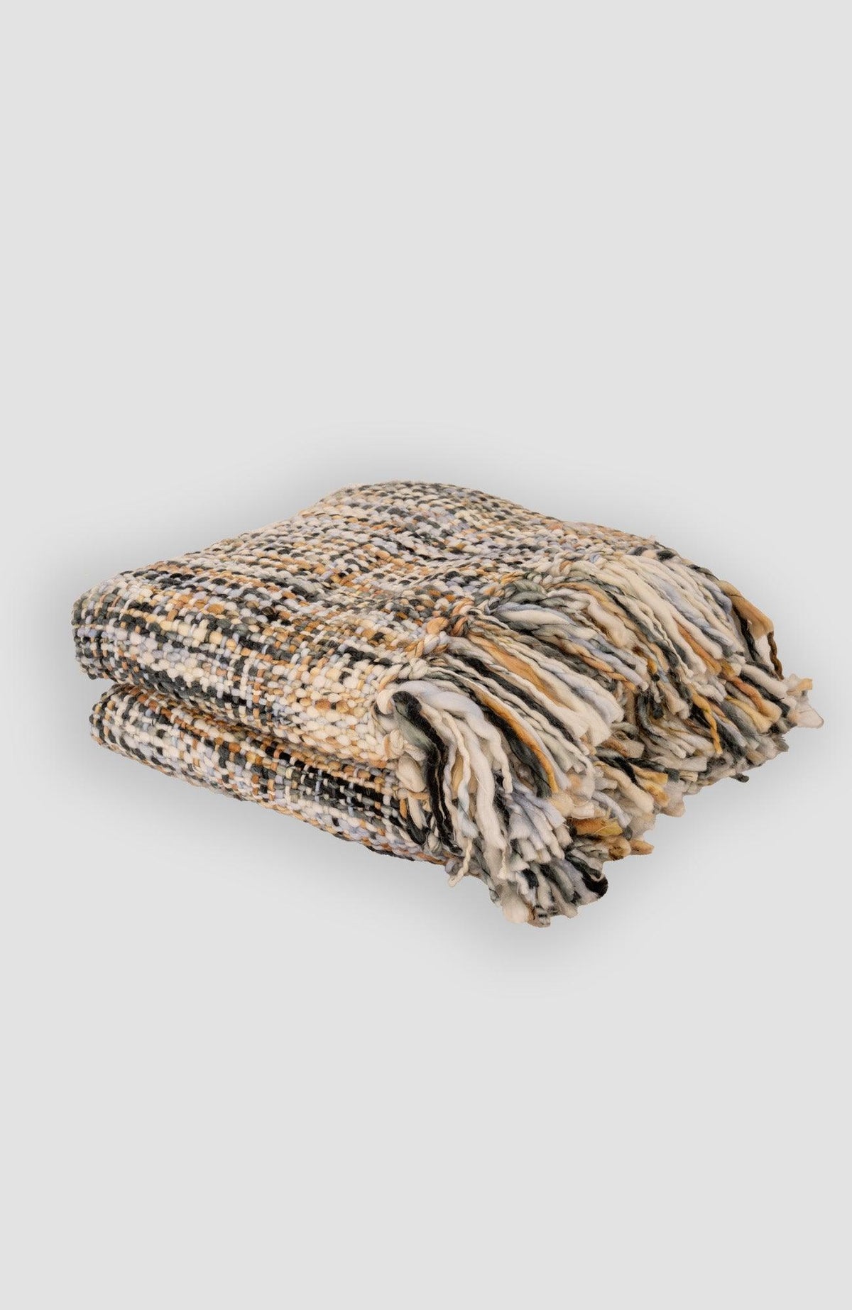 Snootie Snood Fringe Blanket Peri Neutral