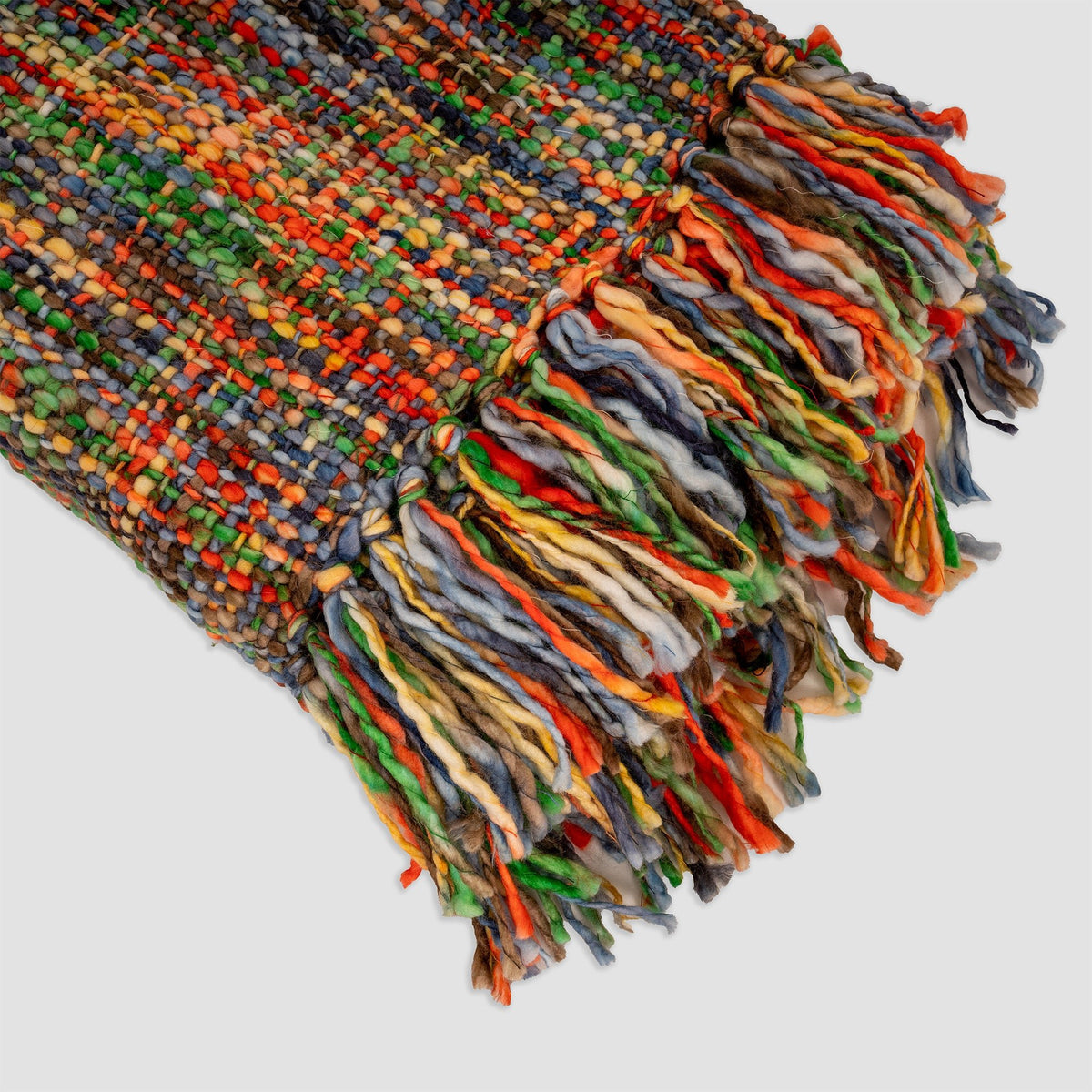 Snootie Snood Fringe Blanket Navy Jewels