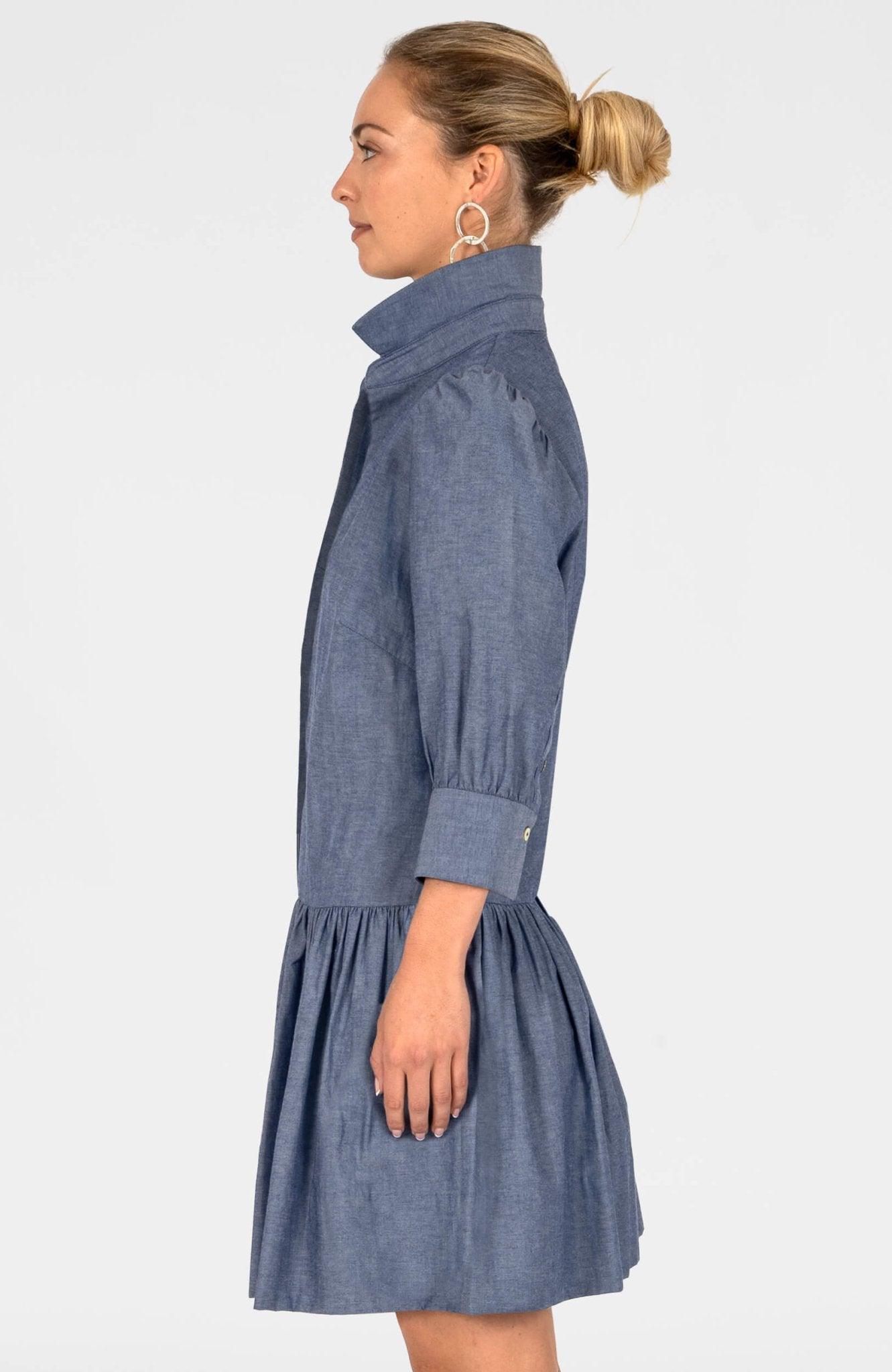 So Sweet Dress - Chambray Chambray