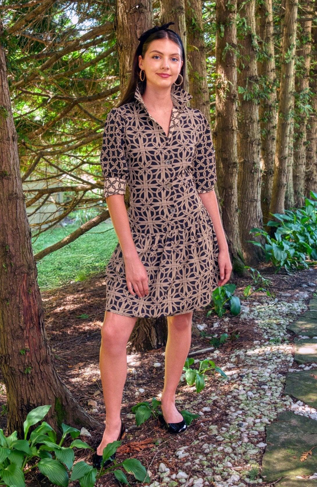 So Sweet Dress - Ring Toss Black