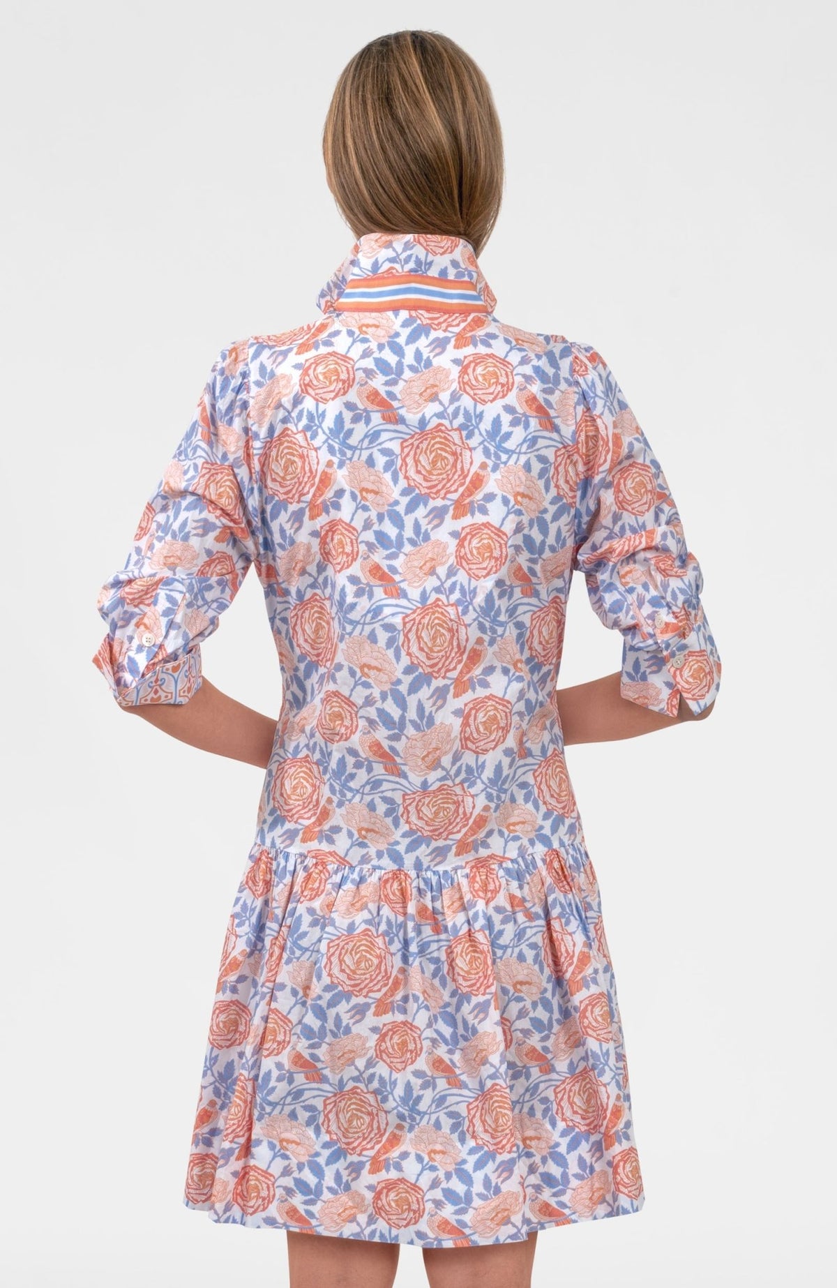 So Sweet Dress - Smell The Roses Peri Coral