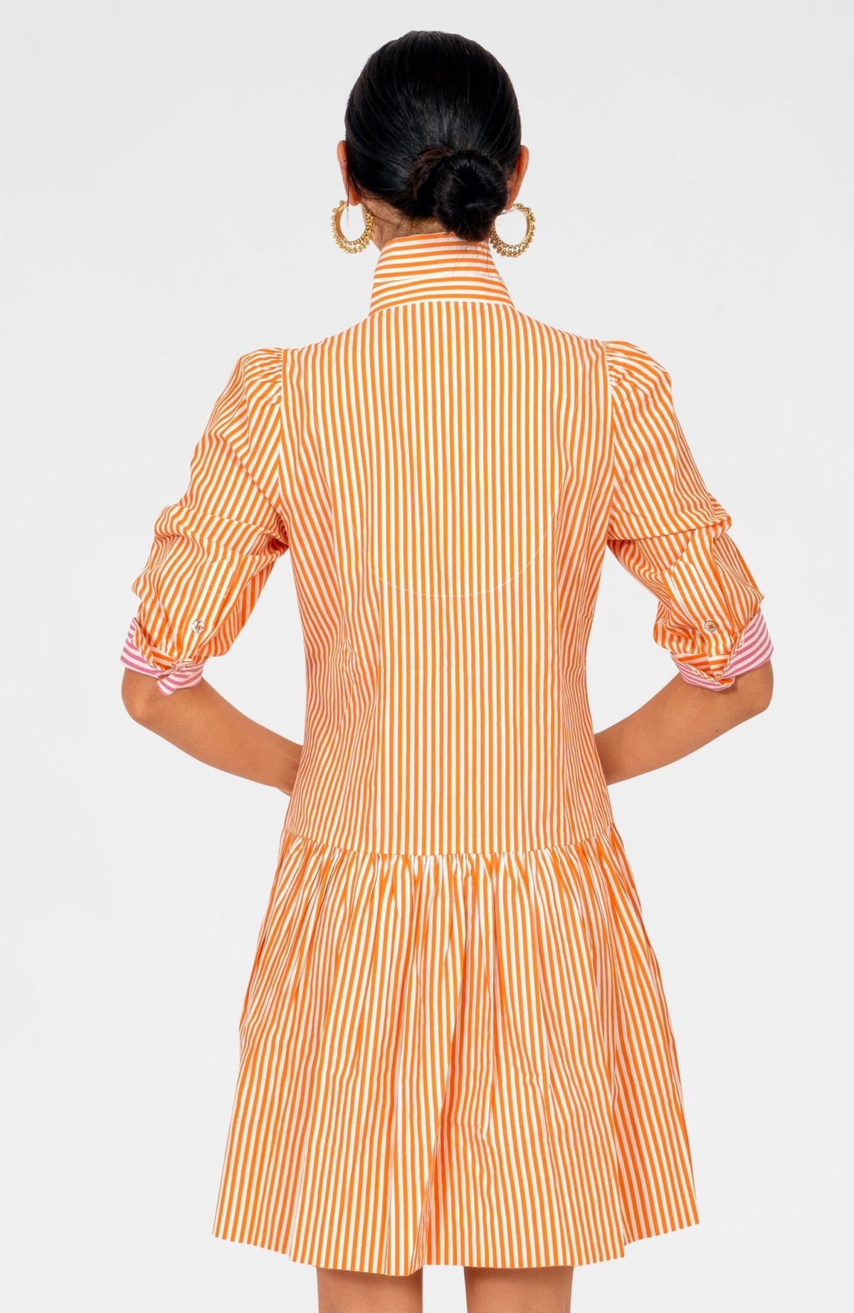 So Sweet Dress - Stripe Orange