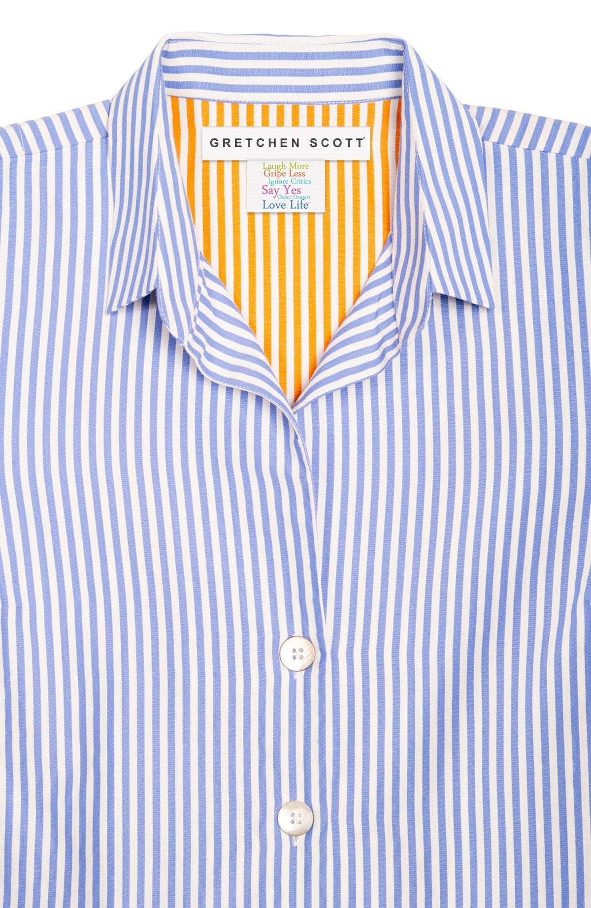 So Sweet Dress - Stripe Periwinkle