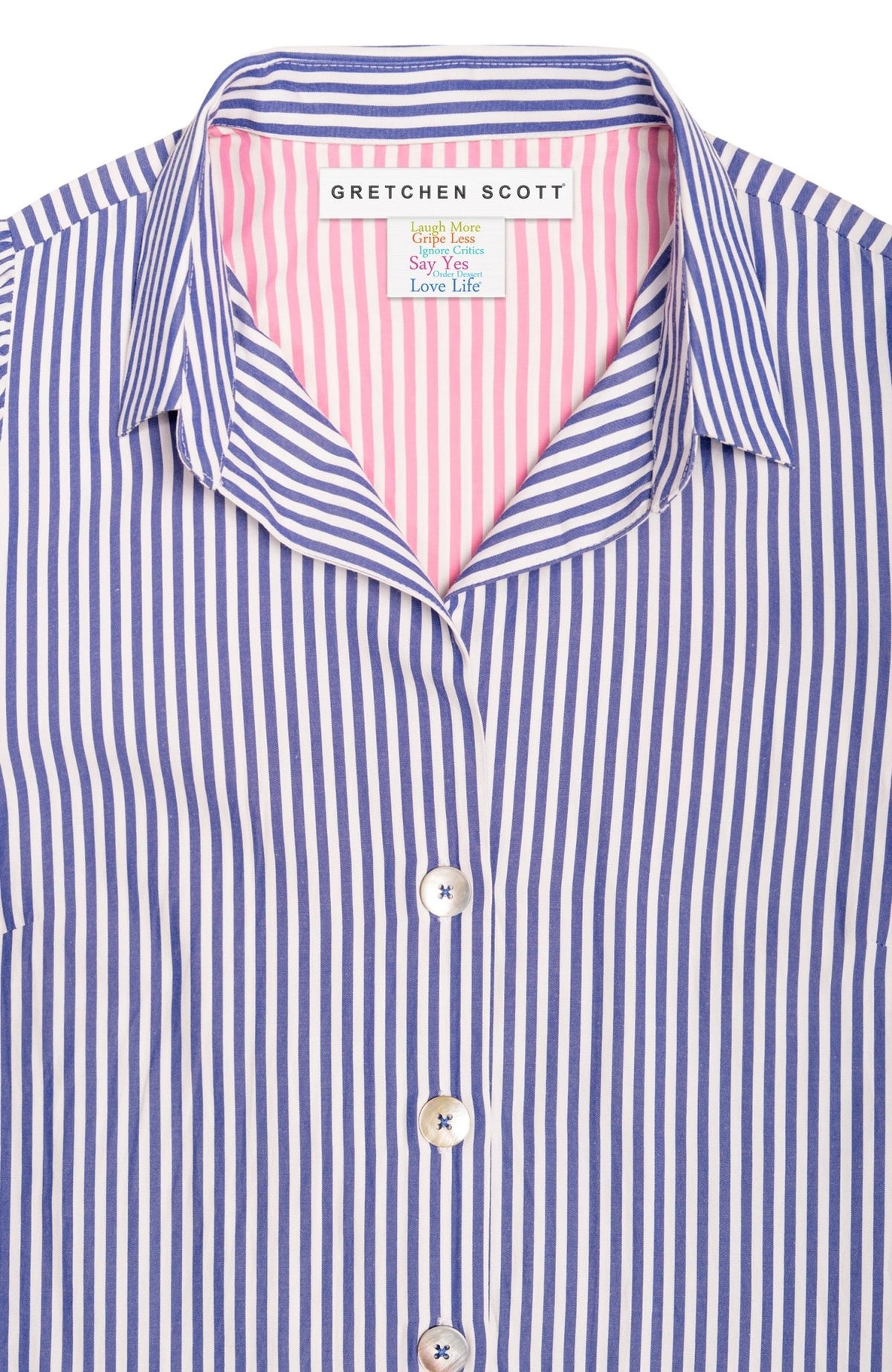 So Sweet Dress - Stripe Navy