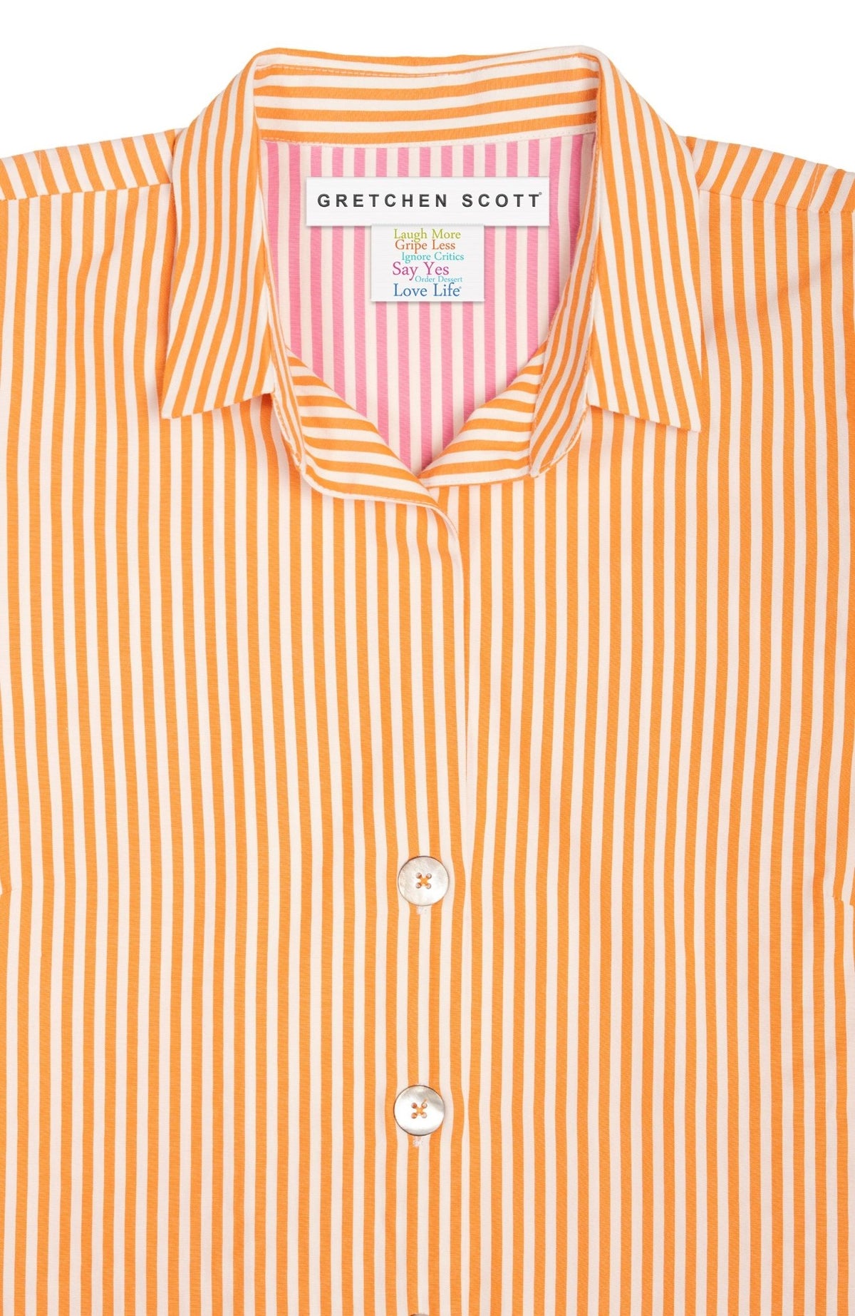 So Sweet Dress - Stripe Orange
