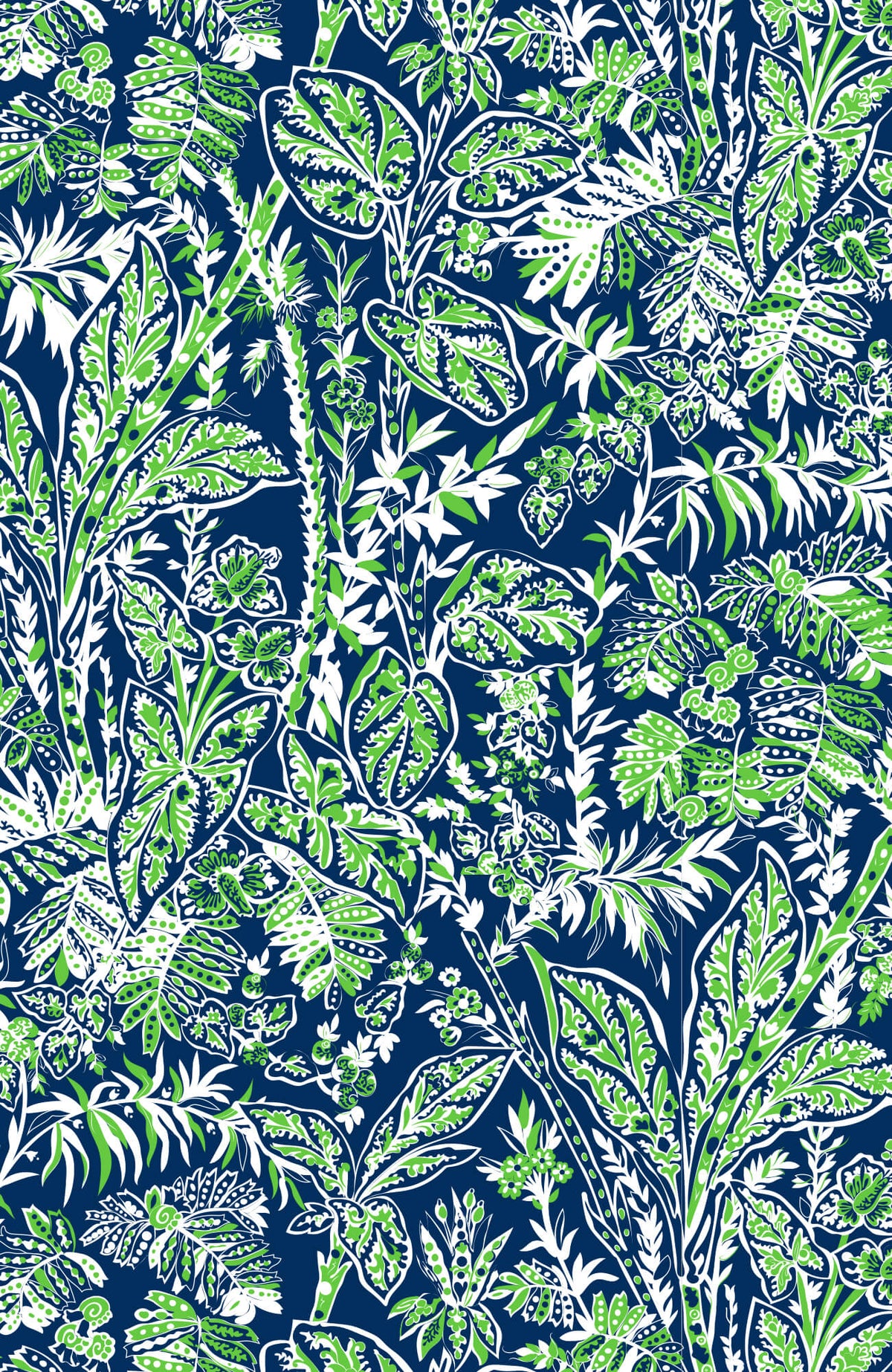 So Sweet Dress - Vintage Vines Navy