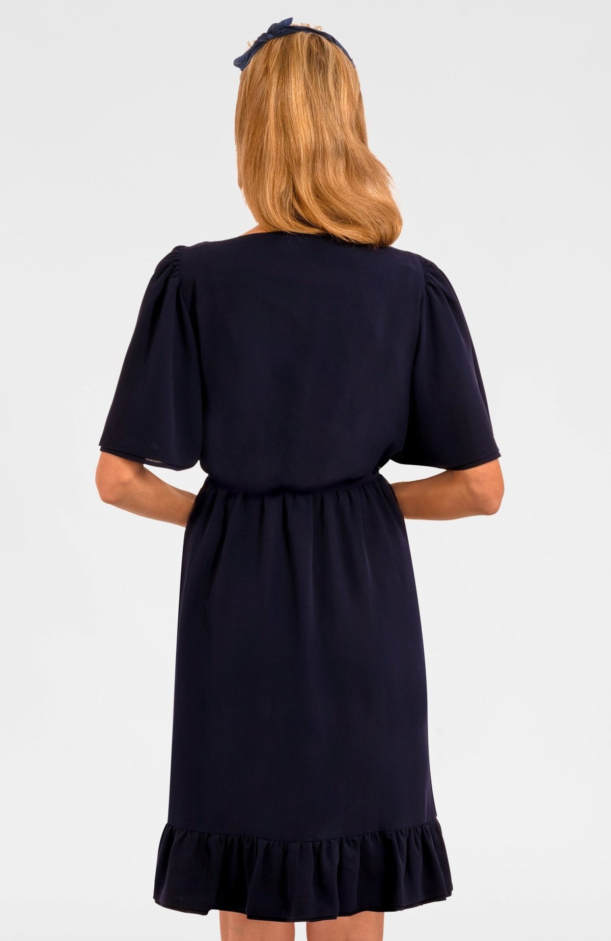 Solid Melody Dress - Final Sale Navy