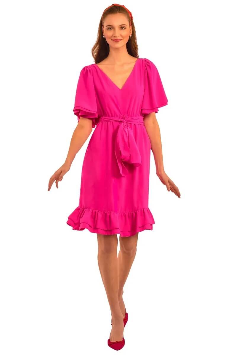 Solid Melody Dress - Final Sale Pink