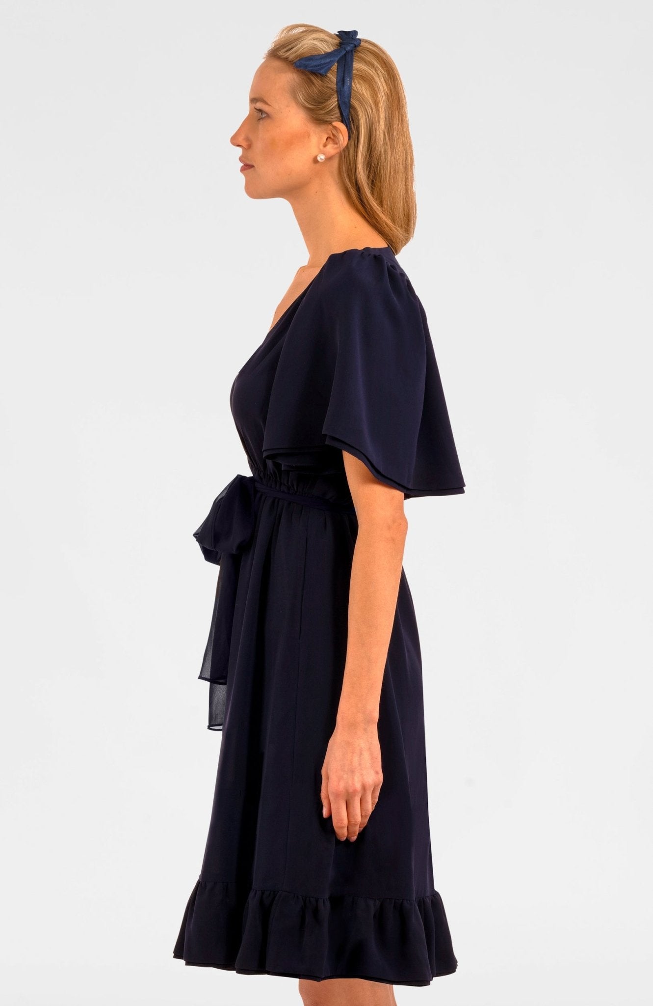 Solid Melody Dress - Final Sale Navy