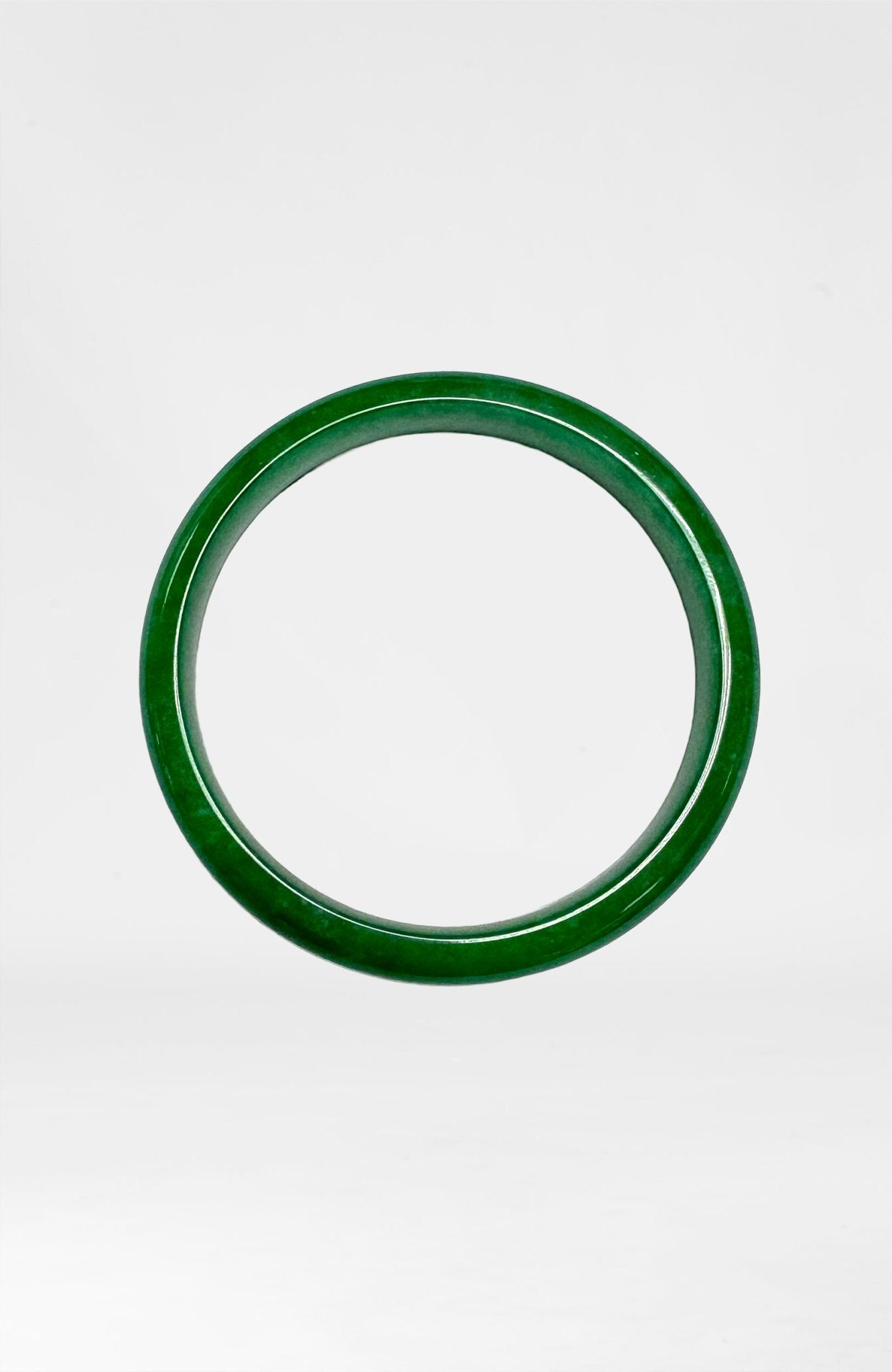 Solid Round Jade Bracelet