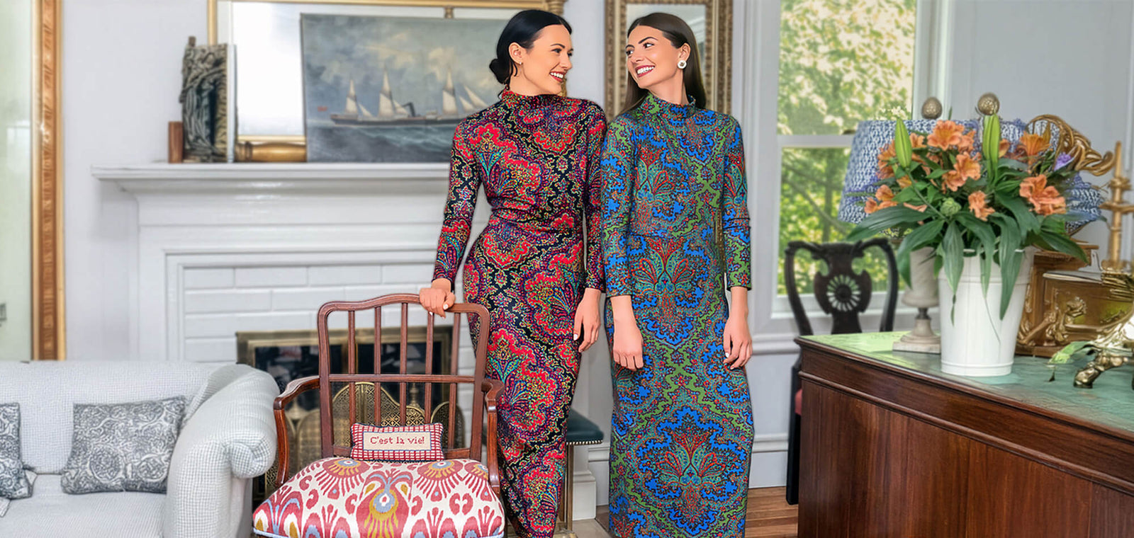 Passion Paisley Print