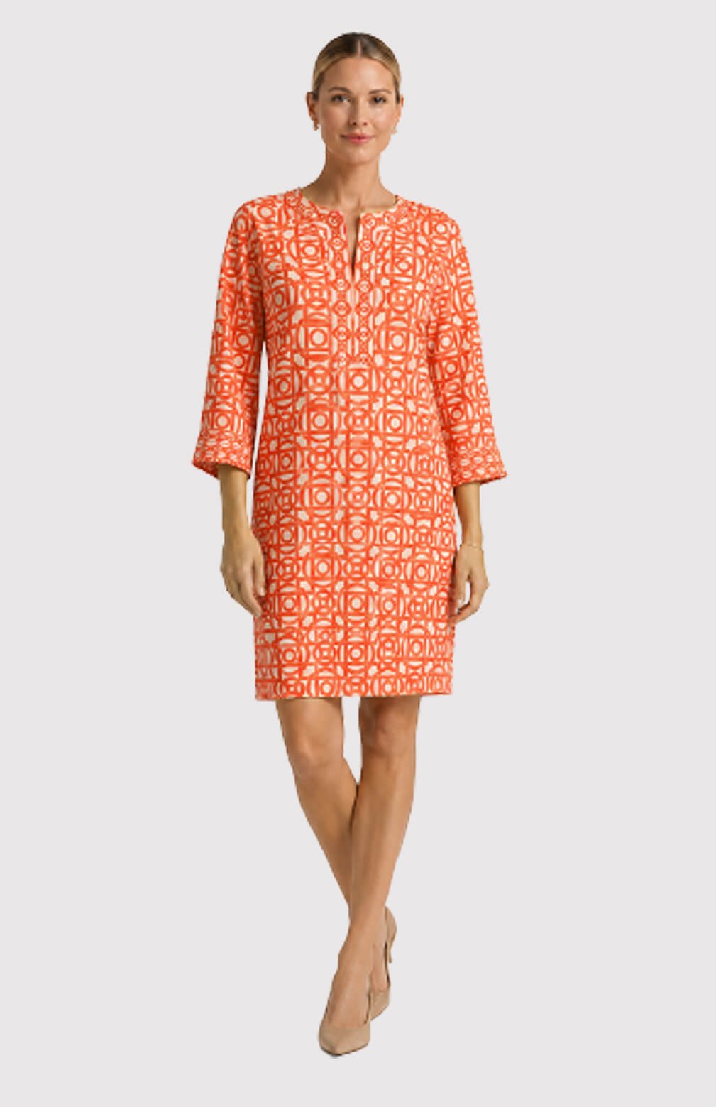 Split Neck Dress Aubazine - Gretchen Scott
