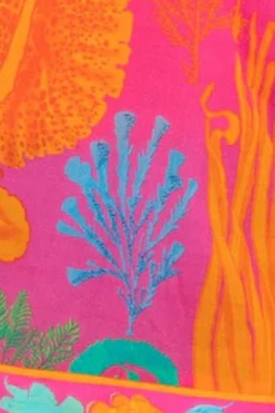 Split Neck Tunic - Sea Sway - Final Sale Pink