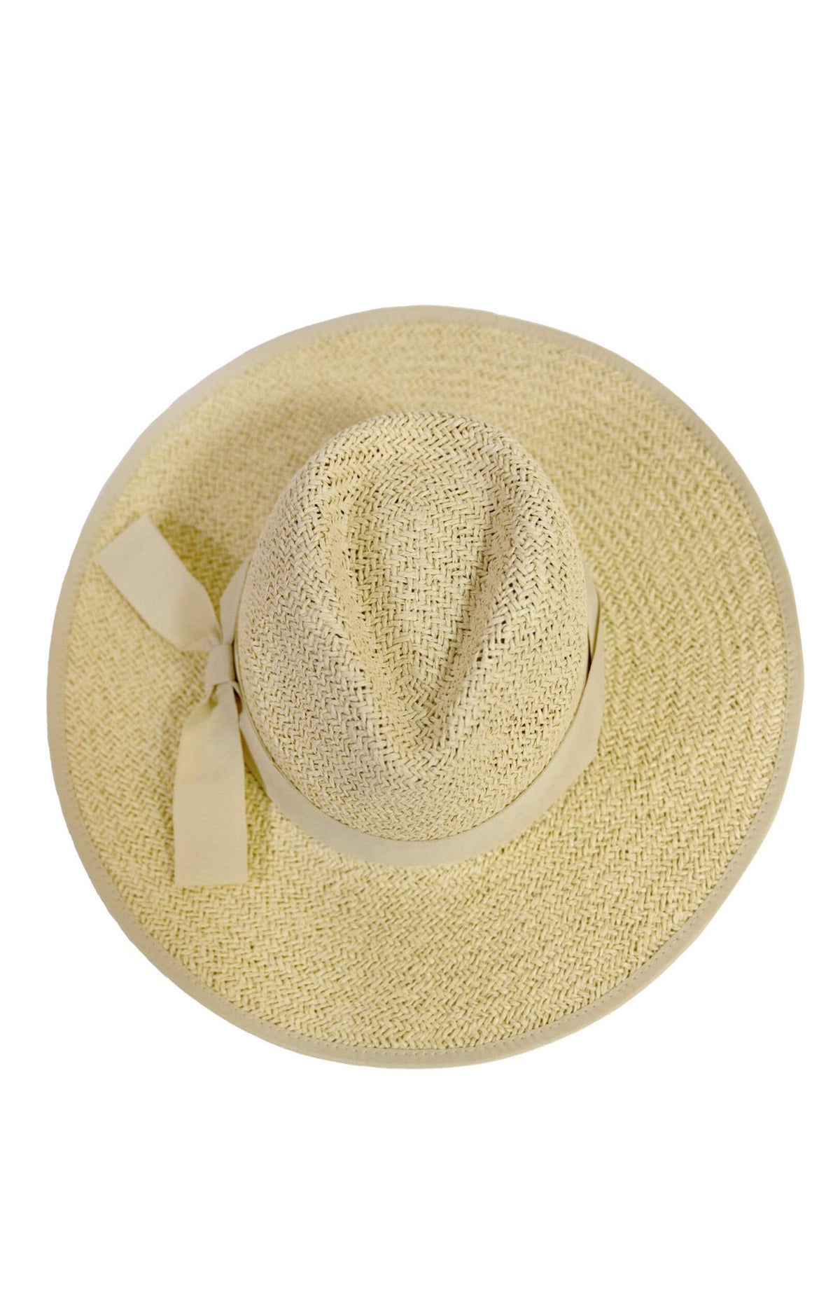 Stetson Chic Fedora Hat Beige One Size