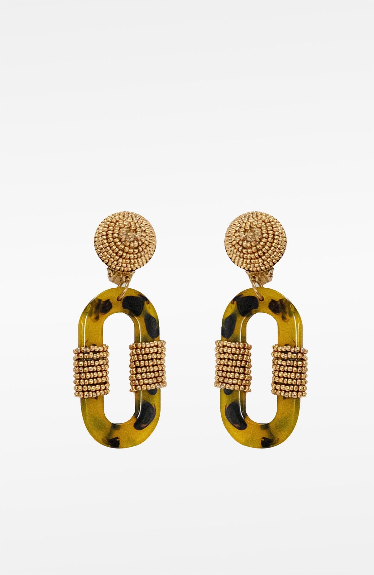 Stonehenge Earrings Tortoise One Size