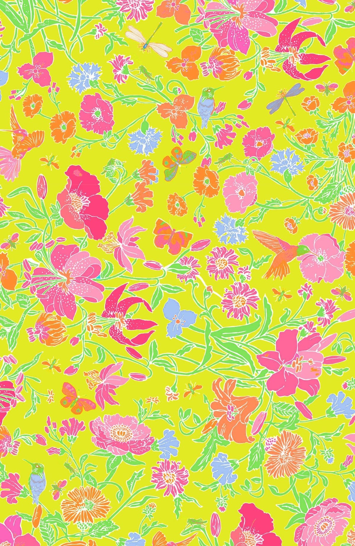 Strut Midi/Maxi - Birds & The Bees - Final Sale Lime