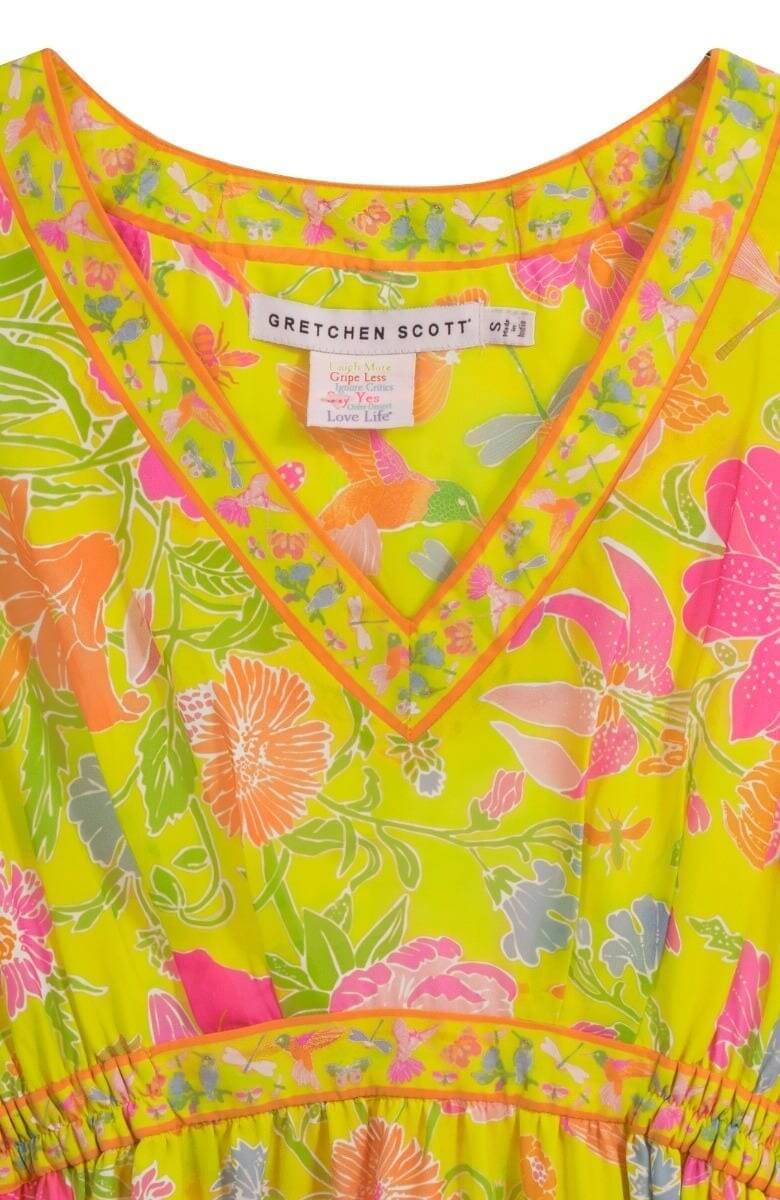 Strut Midi/Maxi - Birds & The Bees - Final Sale Lime