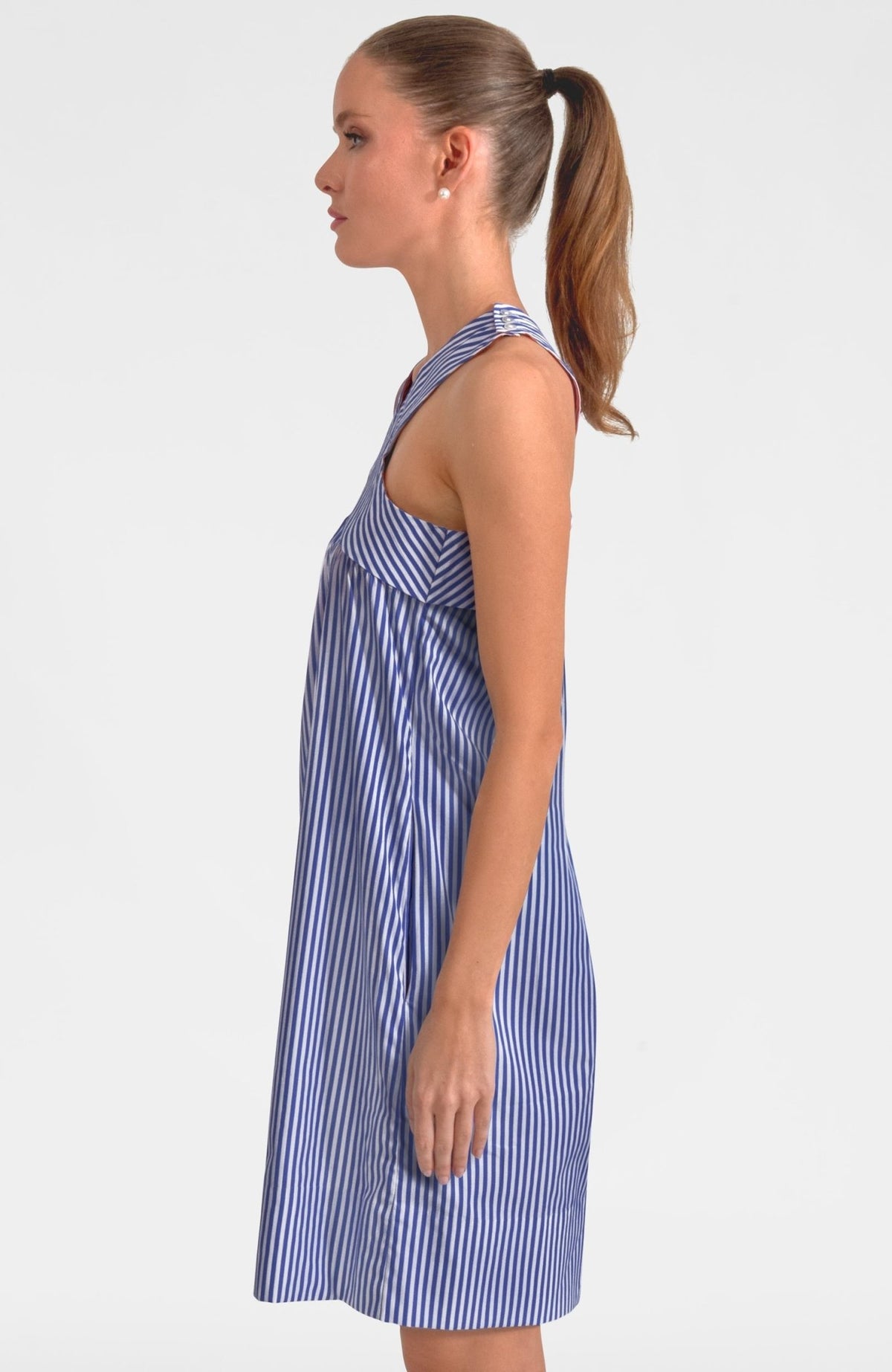 Summer Sunshine Dress - Wash & Wear Navy